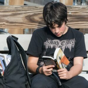 Literacy Trunk: Struggling Adolescent Male Readers Image